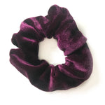 Wine Purple - Velvet Scrunchie